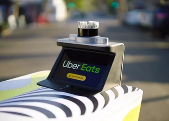 Veja os robôs que fazem entregas para Uber Eats