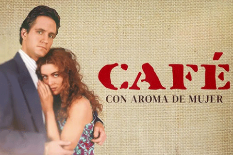 pôster da novela Café con aroma de mujer de 1994